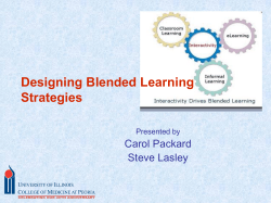 Blended Learning