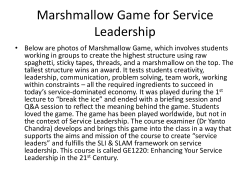 Marshmallow Game