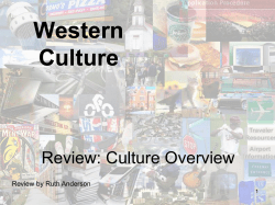 American Culture - The Woman in China