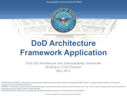DoDAF Application 2013-05-02