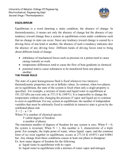 University of Babylon /College Of Engineering Electrochemical