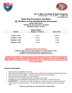 Fairfield Falcons Youth Football, Inc