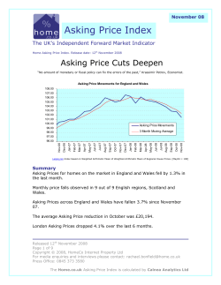 Asking Price Cuts Deepen