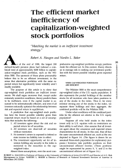 the journal of portfolio management