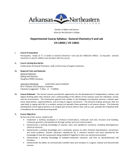 EIN 3000: Introduction to Industrial Engineering and