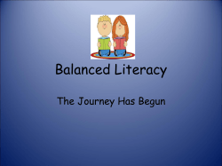 Balanced Literacy