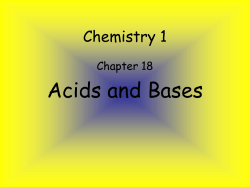 Chemistry 1