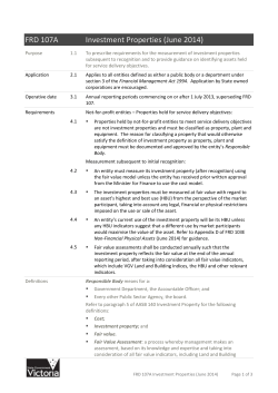 FRD - Department of Treasury and Finance