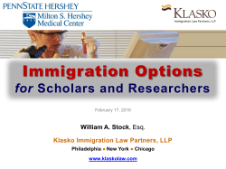 (cont`d) For more information, visit www.eb1immigration.com