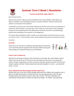 8.wb19thJune2017 - Gledhow Primary School