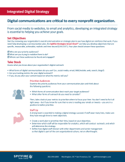 Integrated Digital Strategy