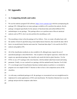 S1 Appendix A. Computing details and codes
