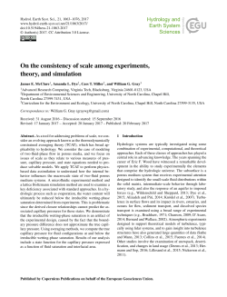 On the consistency of scale among experiments, theory, and