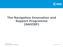 Post-EGEP GNSS Accompaniment Programme &ndash; Strategic