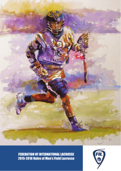 FEDERATION OF INTERNATIONAL LACROSSE 201