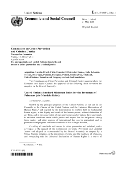 Economic and Social Council