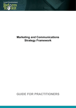 Marketing and Communications Strategy