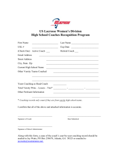 US Lacrosse Women`s Division