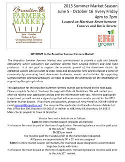 2009 Market Season - Downtown Braselton