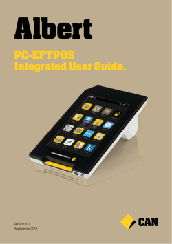 PC-EFTPOS Integrated User Guide.