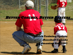 Better Coaches, Better Players