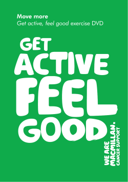 Move more Get active, feel good exercise DVD