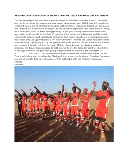 BEAUSANG FOOTBALLERS INTO NATIONAL CHAMPIONSHIPS