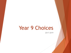 Choices