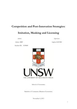 Imitation, Masking and Licensing