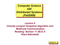 lecture 5 - Course Websites
