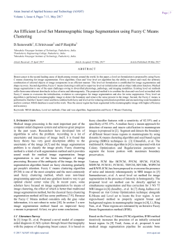 An Efficient Level Set Mammographic Image Segmentation using