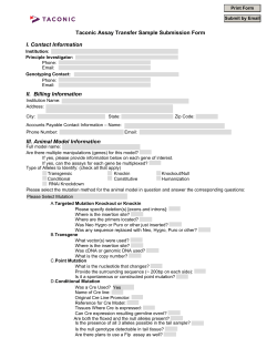 Assay Design Form