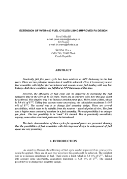 Possibility of fuel cycles extensions with uprated power on