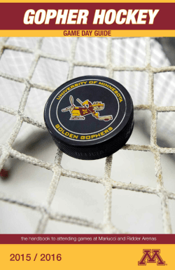 Hockey Game Day Guide