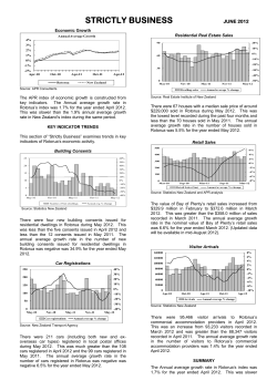 strictly business - Rotorua Lakes Council