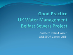 Sewer laying/ rehabilitation