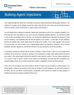 Bulking Agent Injections