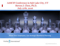 Executives Guide to Strategic Workforce Planning