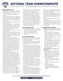 14U East Championships