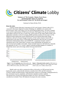 Summary of &ldquo;The Economic, Climate, Fiscal, Power, and