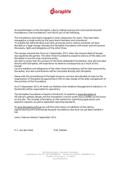 here - Stichting Dioraphte