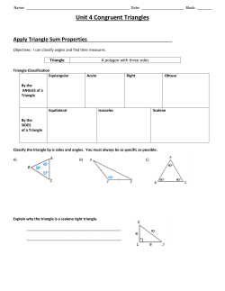 Chapter 4 review packet