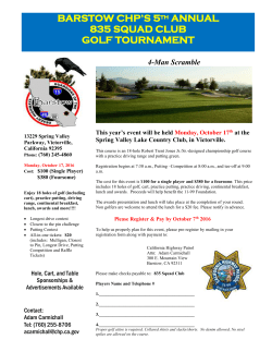 barstow chp`s 1st annual - CHP 11
