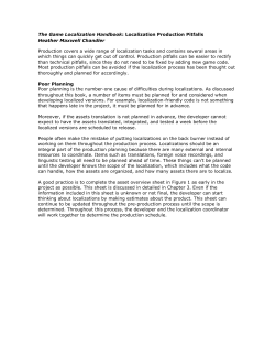 The Game Localization Handbook: Localization Production Pitfalls
