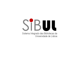 Ponto da situa&ccedil;&atilde;o do SIBUL | Recursos electr&oacute;nicos