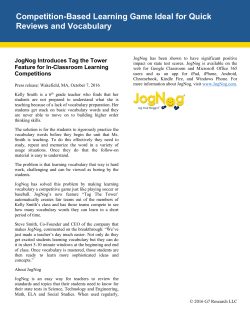 Competition-Based Learning Game Ideal for Quick