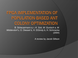 FPGA implementation of population