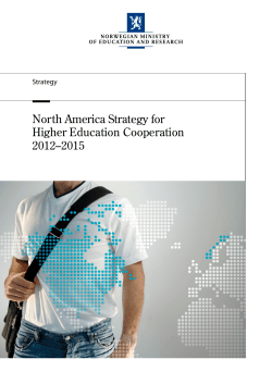 Open the North America Strategy for Higher Education Cooperation