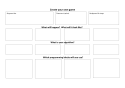 Create your own game