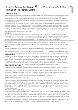 to see the choices - Rothley Community Library